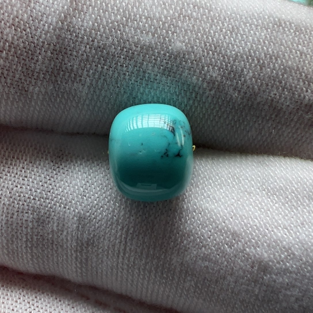 绿松石未镶嵌配饰9*7.6mm
