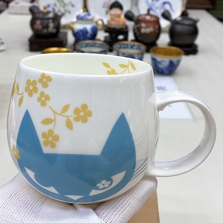 摆件口径8进口瓷器