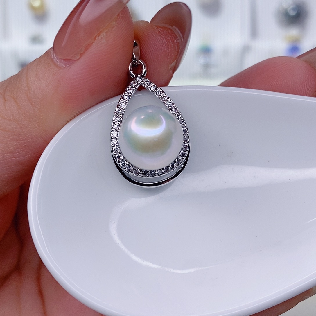 未镶嵌吊坠(赠链)淡水珍珠