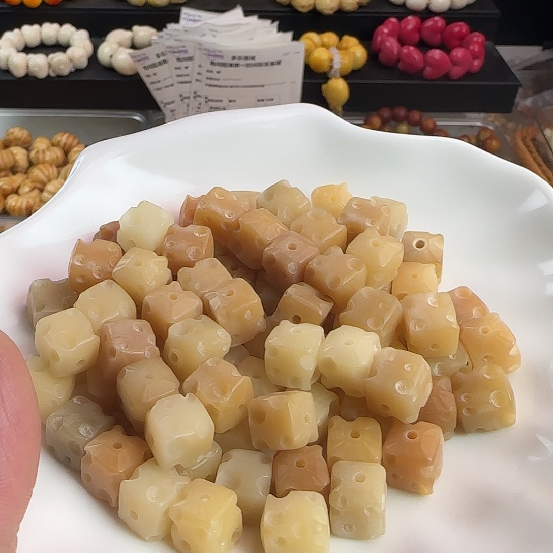 手串菩提根/象牙果卡11奶酪100颗批发