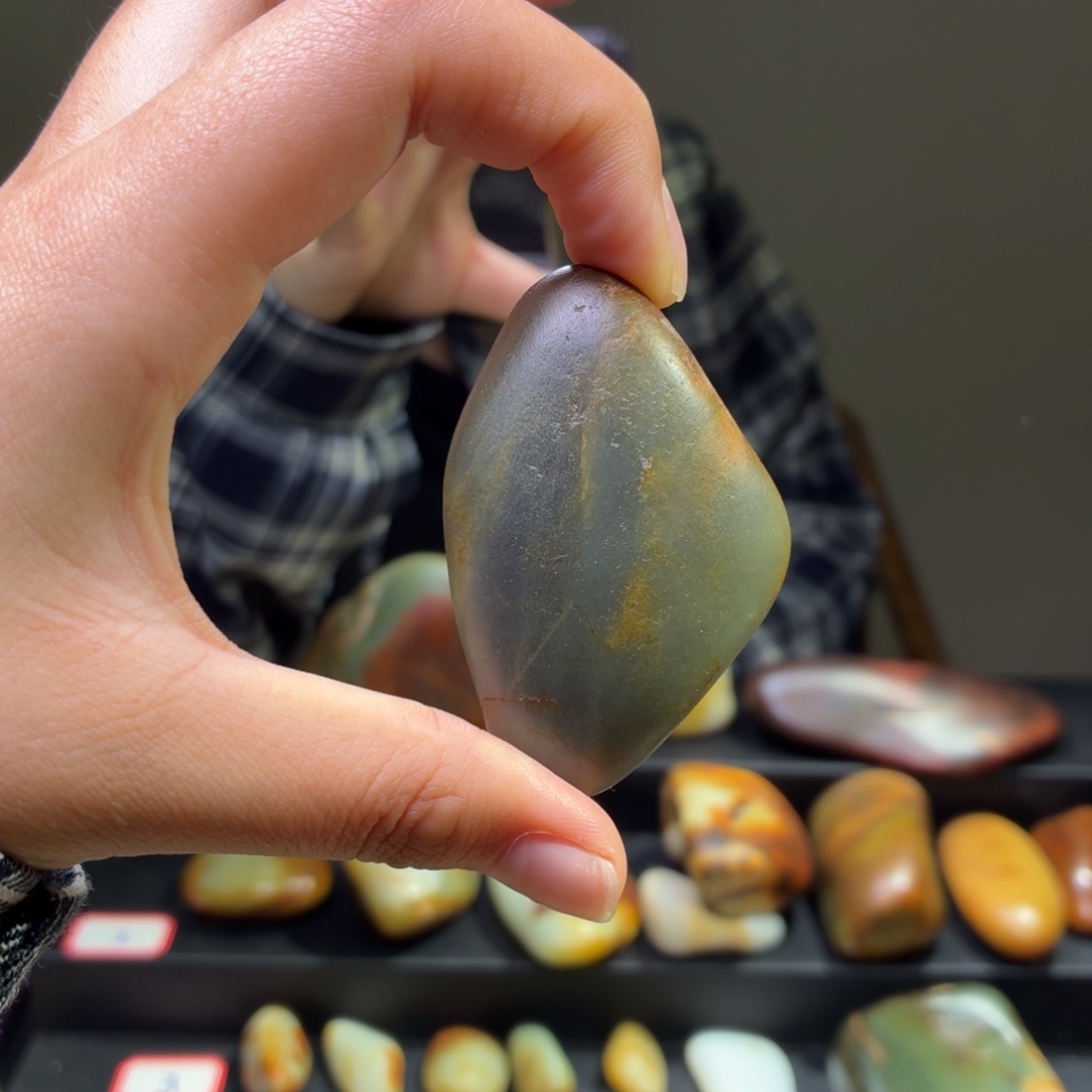 和田玉未镶嵌挂件59