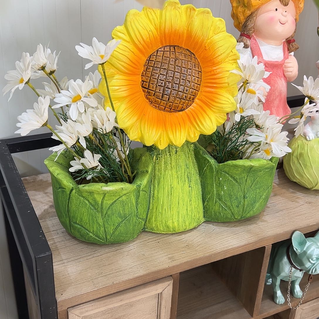 花园摆件红红火火