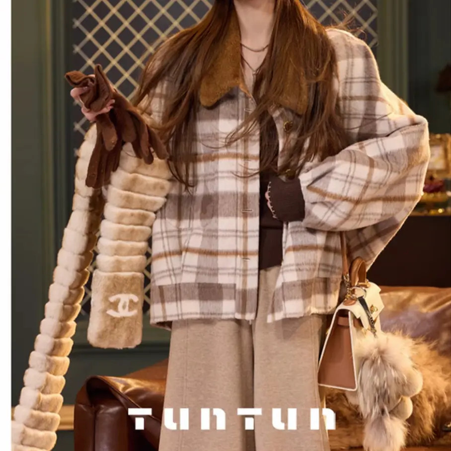 11月9号上新【冬日格调·琥珀格】大衣汉服