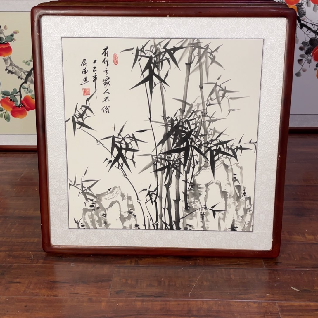 国画带框尺寸63*63厘米