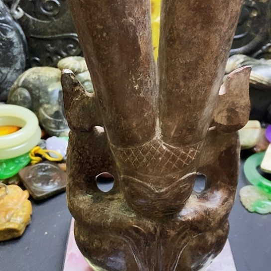 紫金钵盂菩提吊坠