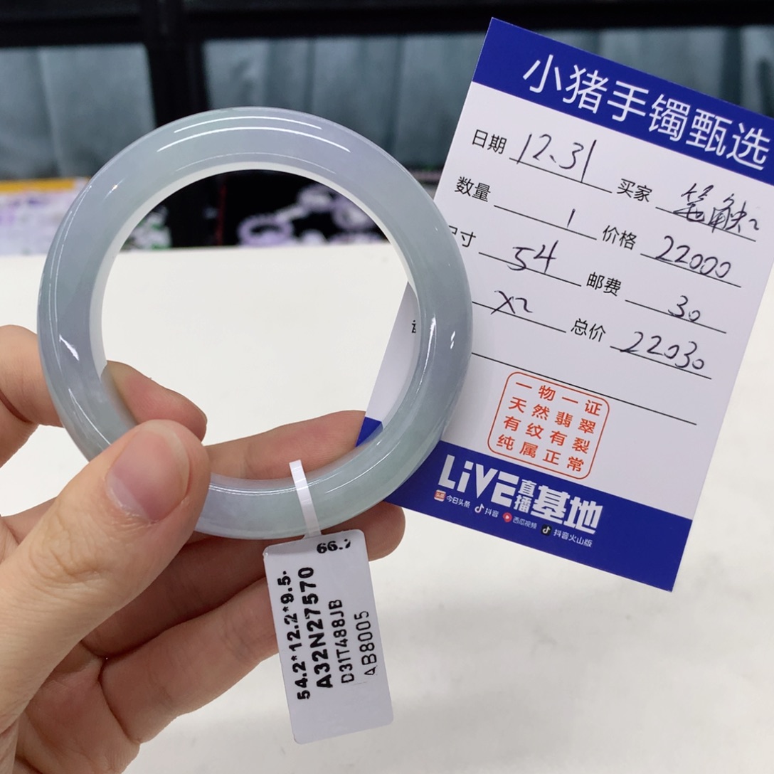 未镶嵌手镯翡翠笔**客