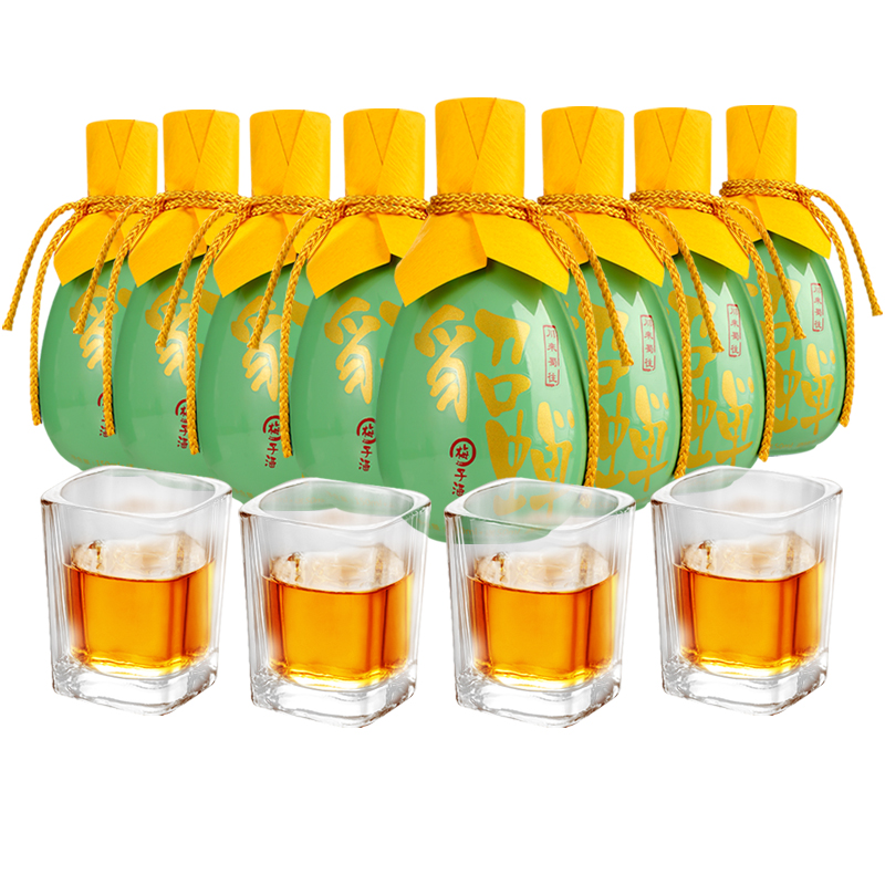 貂蝉梅子酒好喝不上头的低度果酒 配方干净女生爱喝200mlx8瓶装