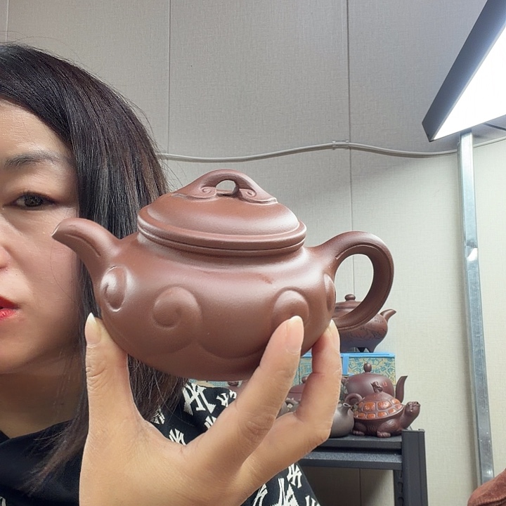 如意仿古330cc紫泥的