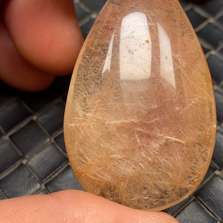 水晶颈饰未镶嵌水晶挂坠