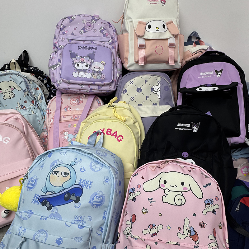 梓文品牌-源头直发182小学生补课包大容量卡通书包兴趣班拎包