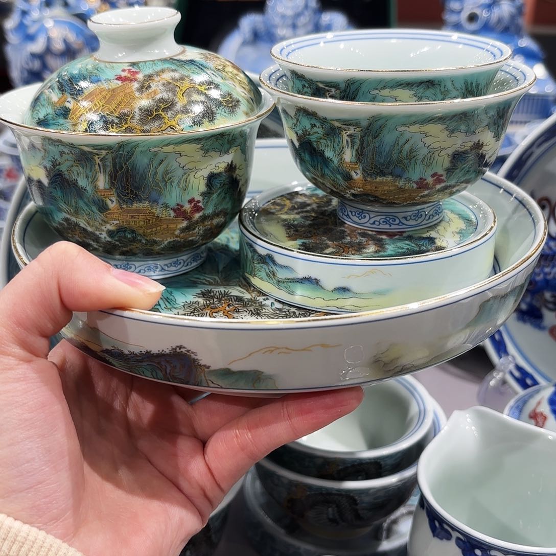 瓷片景德镇瓷器艺术