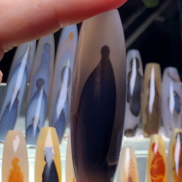 玛瑙/玉髓颈饰未镶嵌77