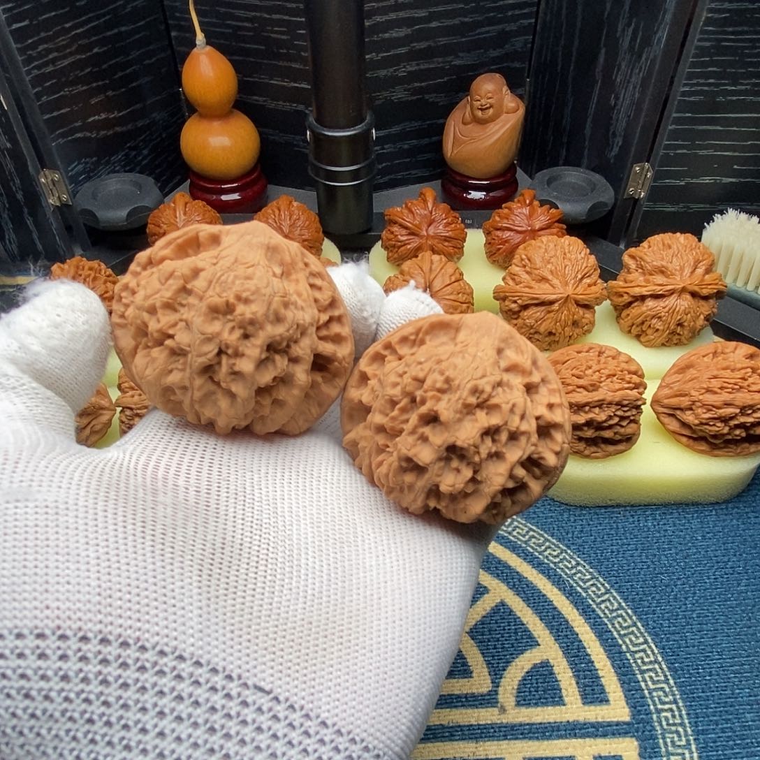 吊坠文玩核桃官帽56尺练手对