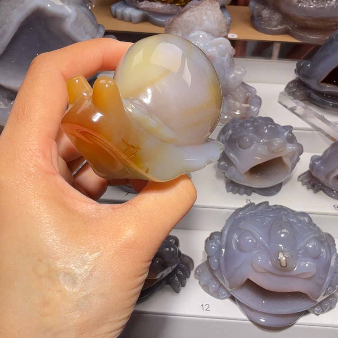 玛瑙/玉髓未镶嵌摆件