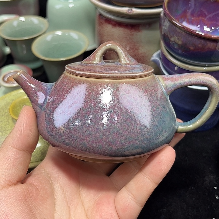 陶摆件钧窑茶器钧窑茶器