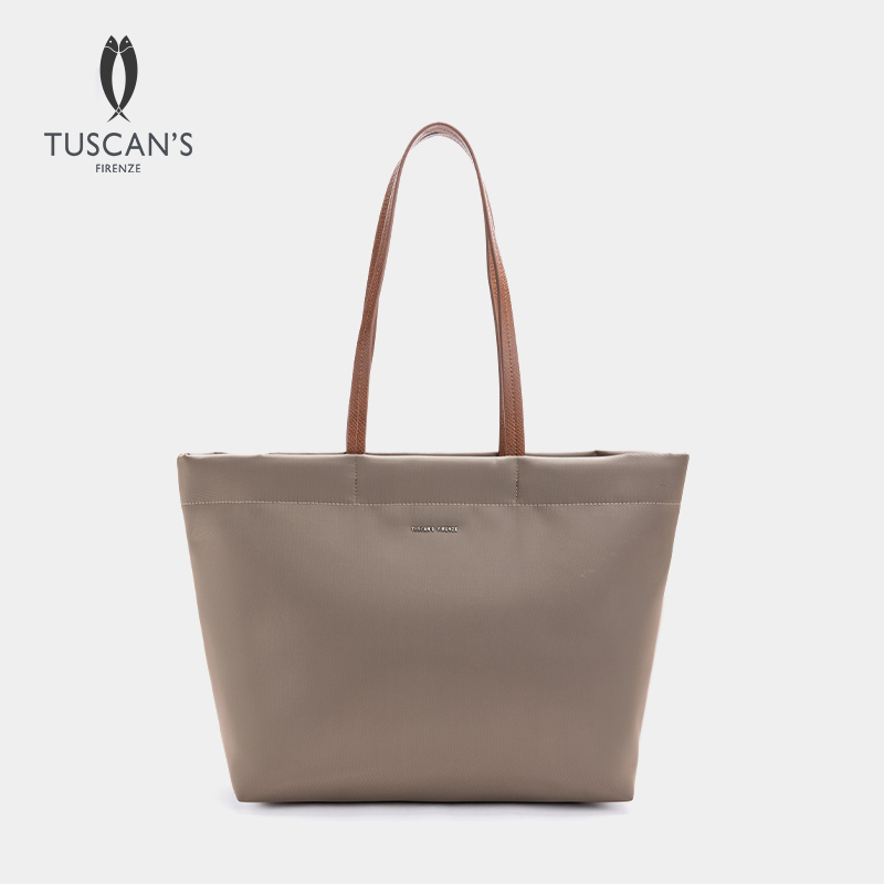 TUSCAN'S简约大容量托特包手提包女款通勤百搭包包时代集团
