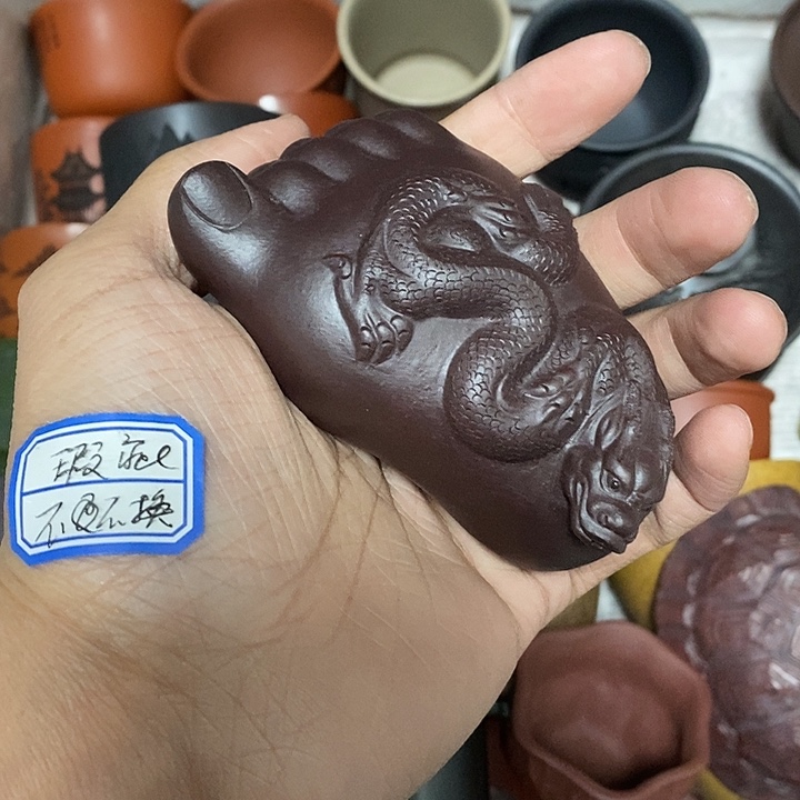 茶杯紫砂瑕疵不退不换