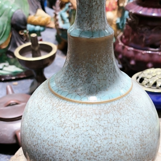 瓦当摆件摆件茶桌茶台陶瓷狼*腾