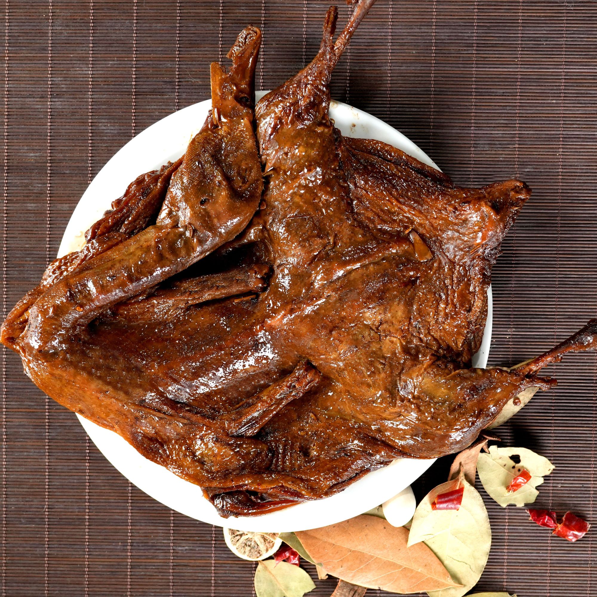 洪湖酱板鸭洪湖特产香辣风味手撕鸭加热即食420/只酱香耐嚼