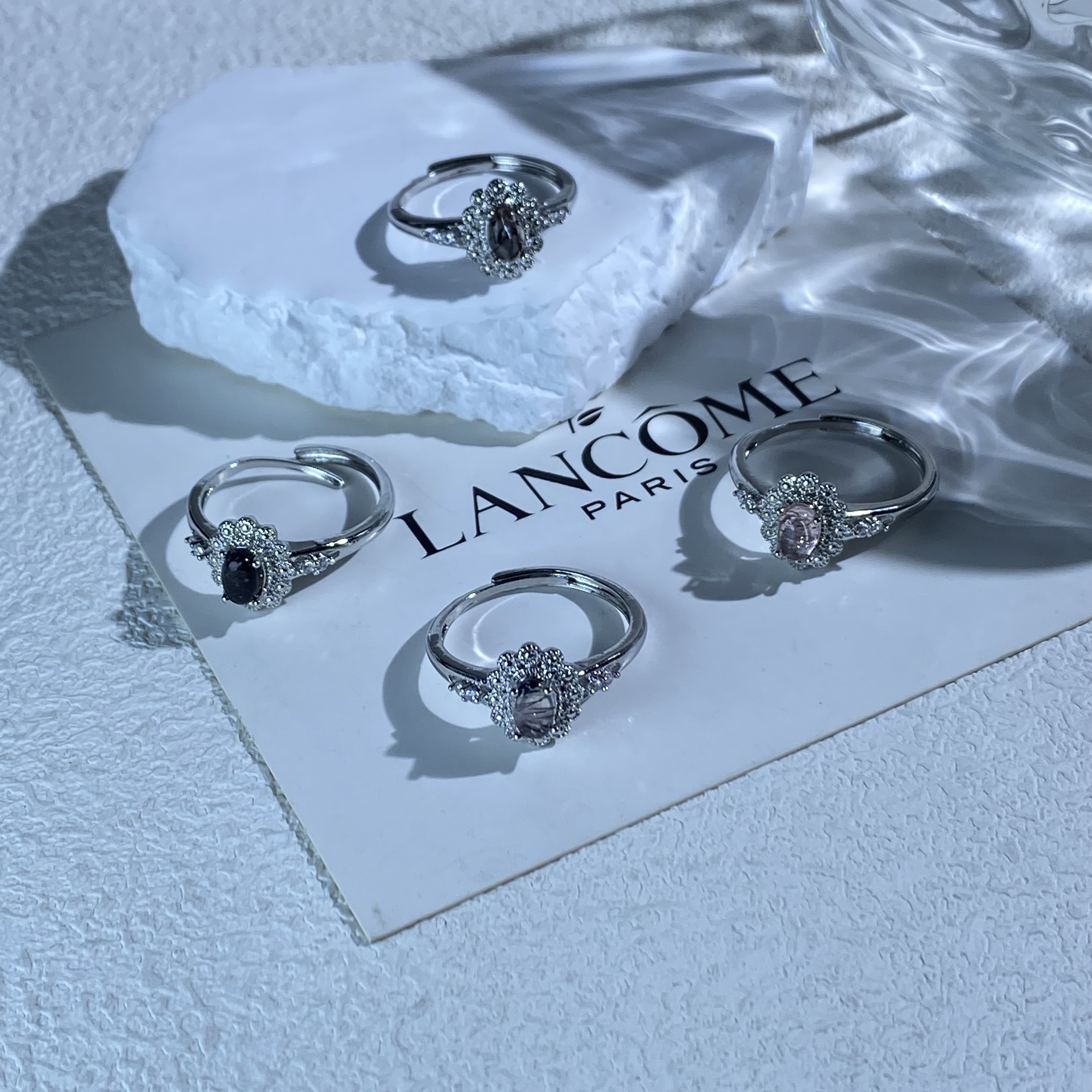 天然水晶戒指多样性随机发货6