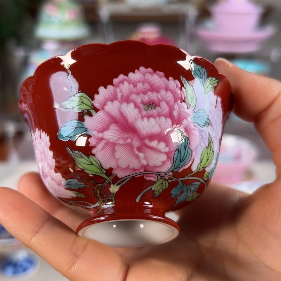 纯手工手绘 高端茶器