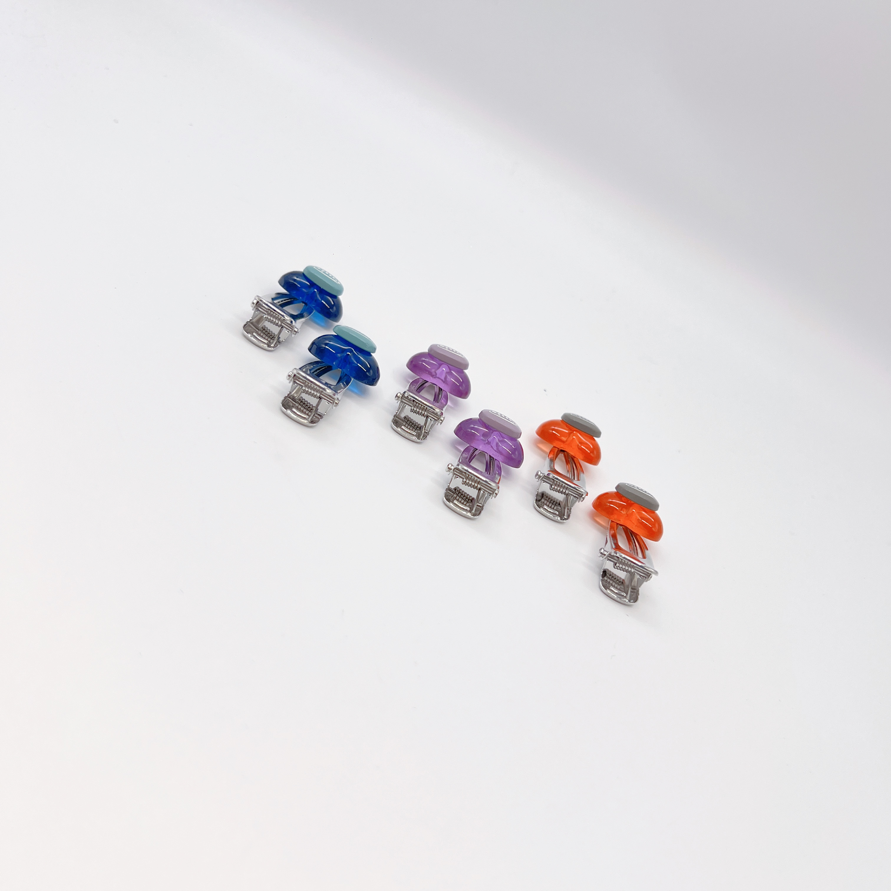 Mi33  多巴胺小爱心漂漂小鸭嘴夹 Y17056A3-4