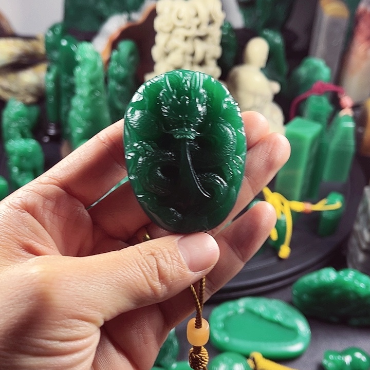 四川石雅安绿名贵石材