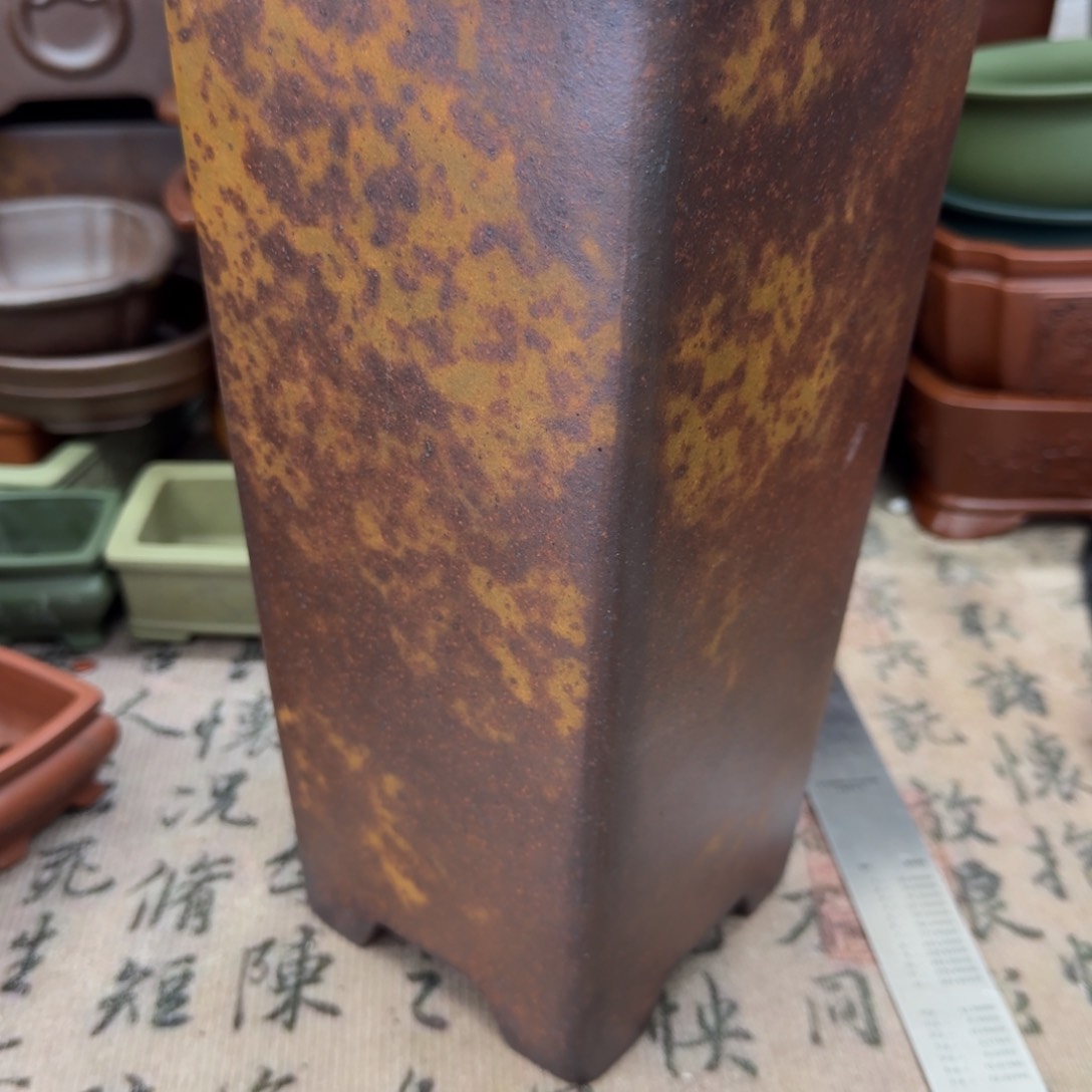 紫砂花盆宜兴紫砂正品10.5x24