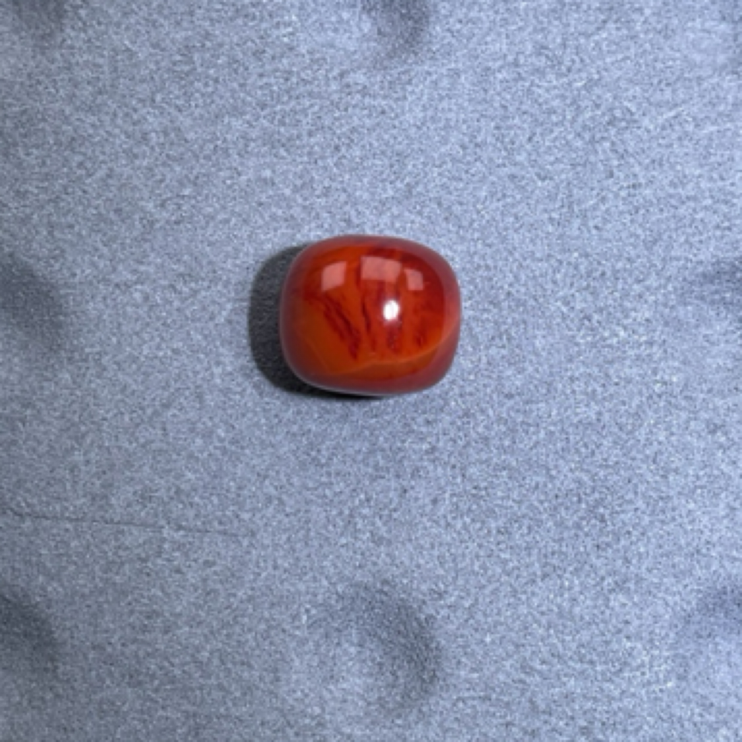 天然川料瓦西南红老型珠13MM