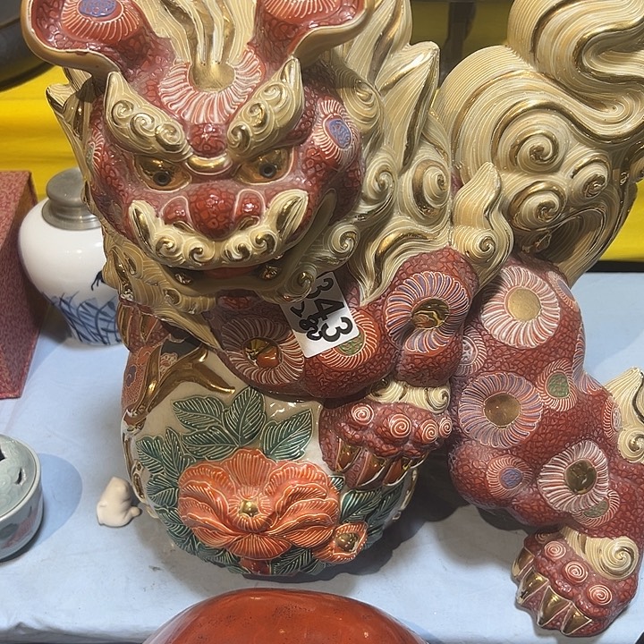 陶瓷中古工艺品摆件