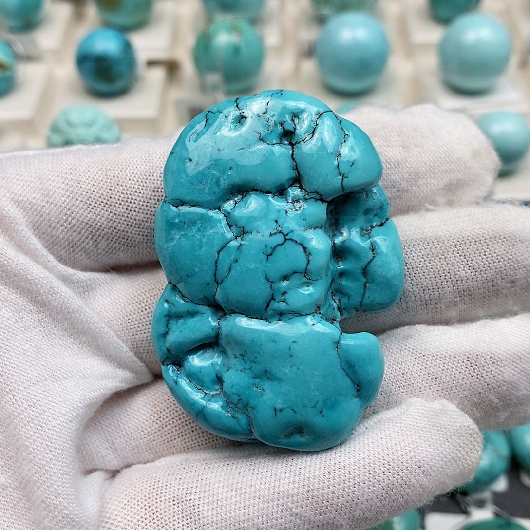 绿松石配饰未镶嵌