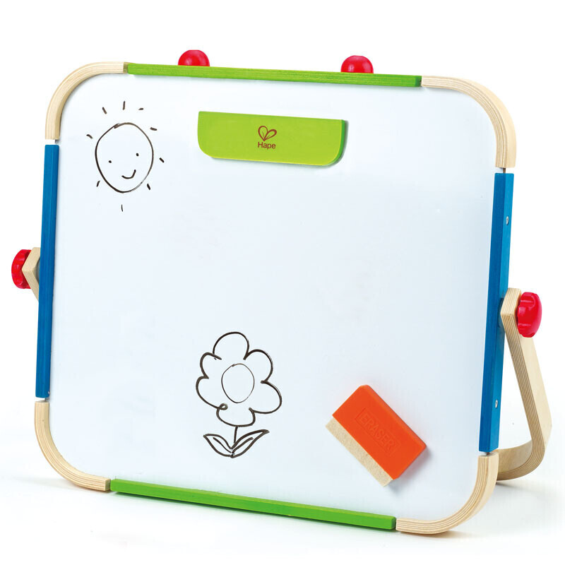 Hape(德国)便携艺术画板儿童益智早教绘画认知启蒙画板玩具