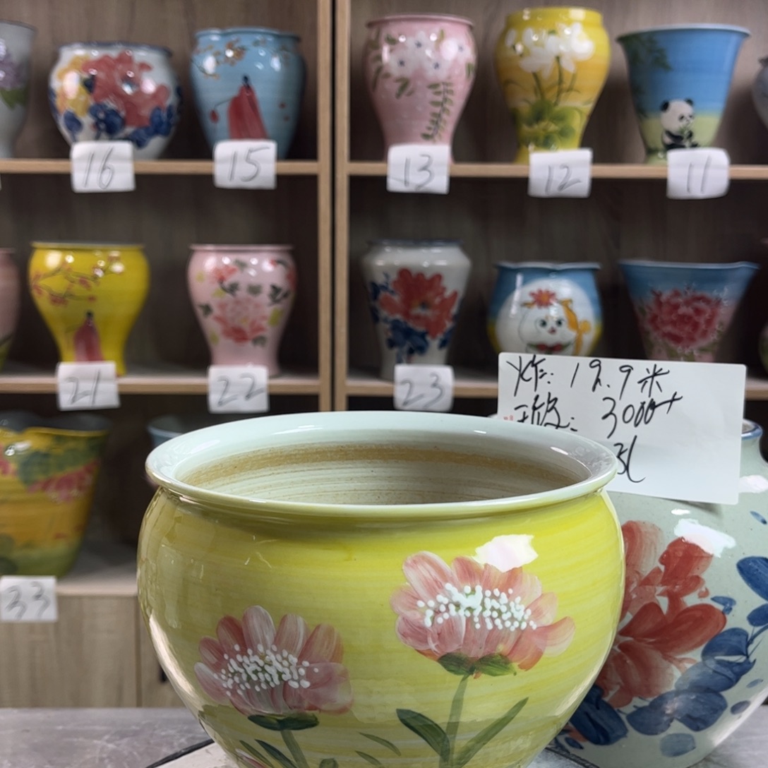 景德镇陶瓷花盆花盆