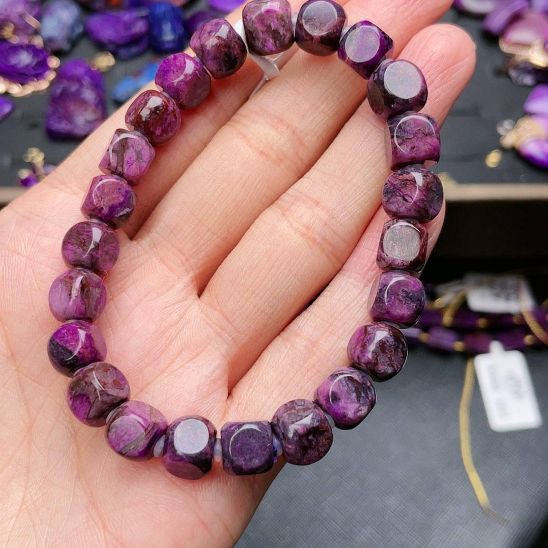 苏纪石（舒俱来）手链未镶嵌