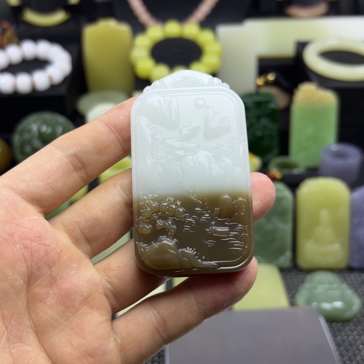 【闪购商品】和田玉未镶嵌颈饰