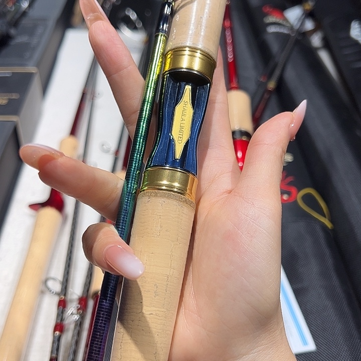 m***p碳素2.7m1.98m两节路亚杆