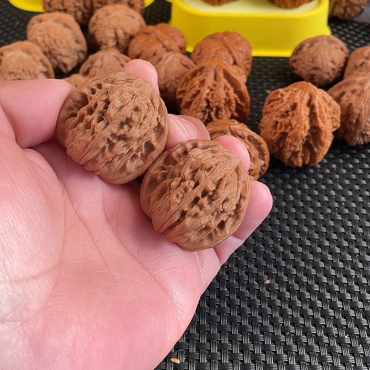 文玩核桃把件四座楼39尺