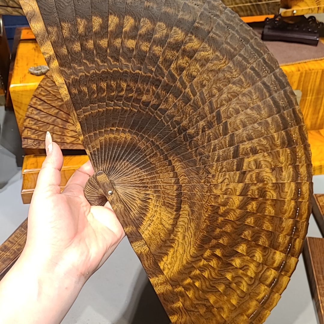 金丝楠24小叶桢楠金丝楠木苏扇阴沉