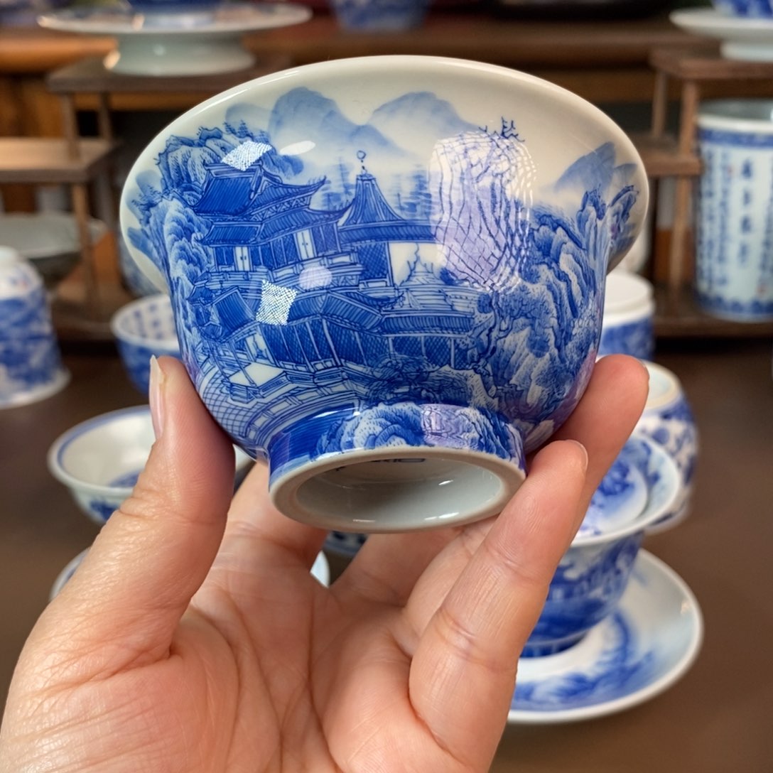 景德镇陶瓷手工手绘