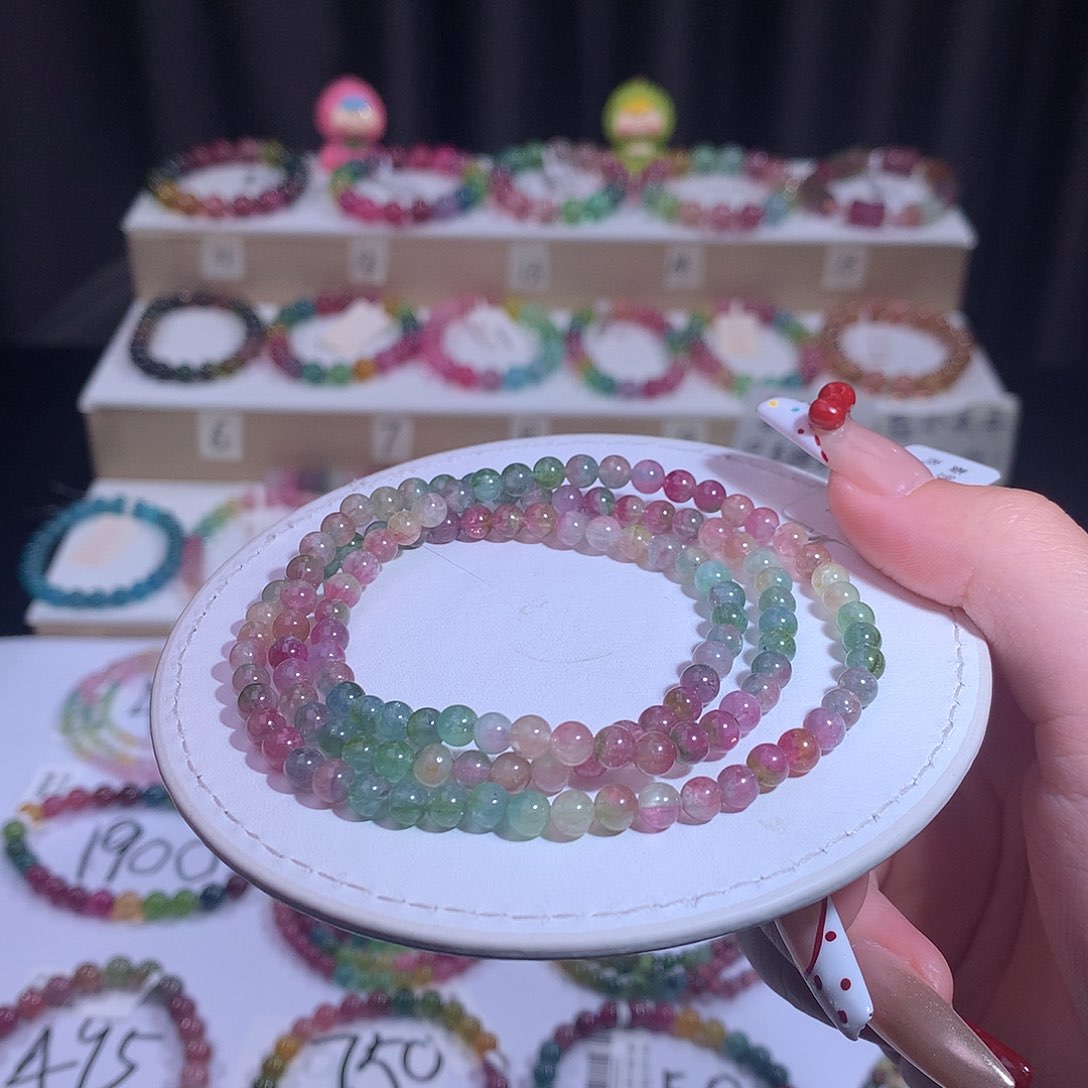 碧玺手链未镶嵌碧玺