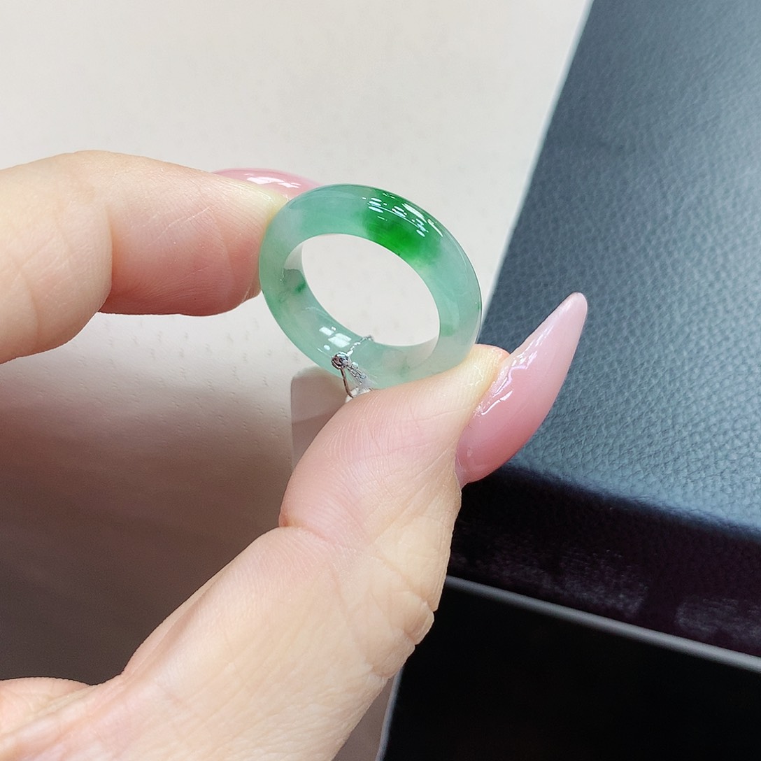 未镶嵌戒指翡翠10.11号 