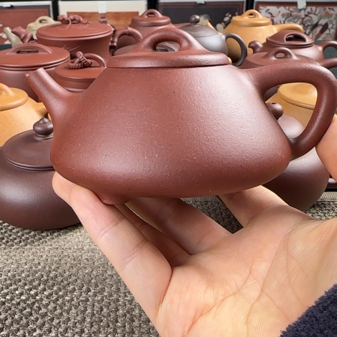 幸***运茶壶紫砂微瑕子冶