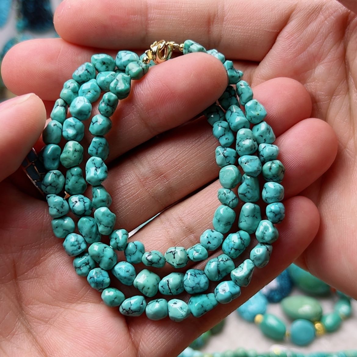 【闪购商品】绿松石珠宝奇石未镶嵌