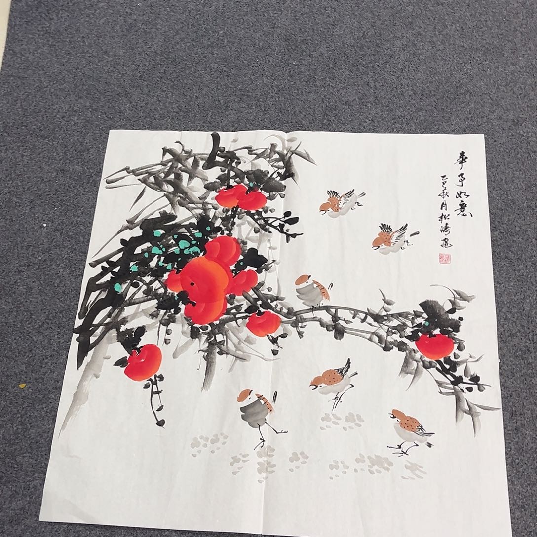 国画LT国画单幅任发