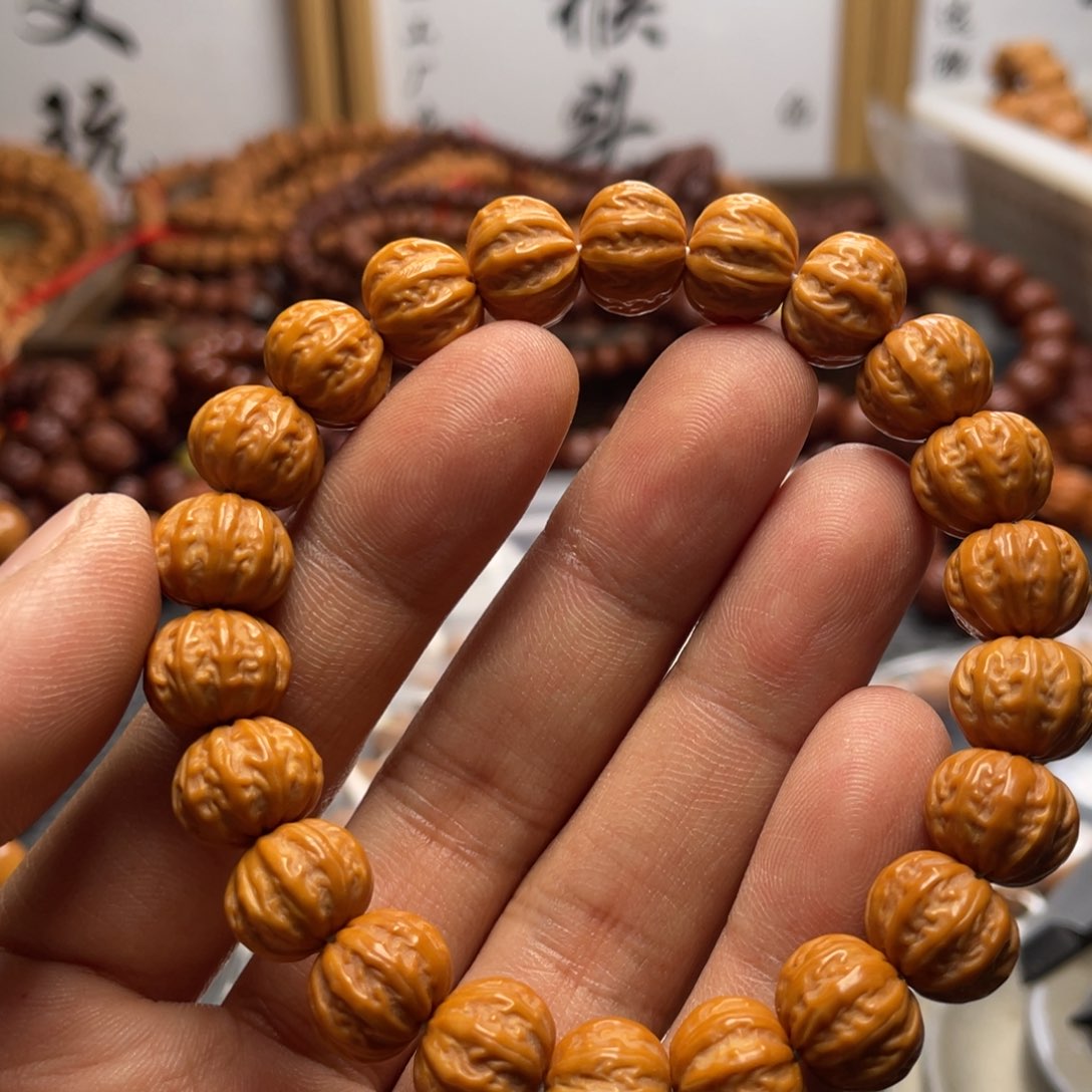 猴头核桃手串宾*12京八棱