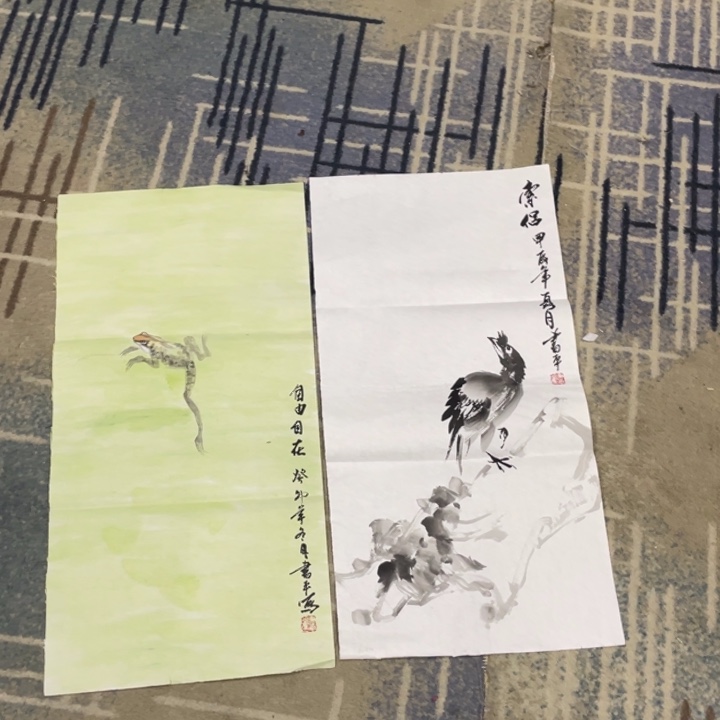 国画四尺四开作品1111