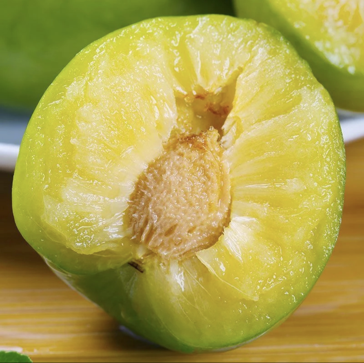 正宗脱骨冰糖奈李脆甜油奈李新鲜树熟放软再吃-堪比蜂糖李5斤-2