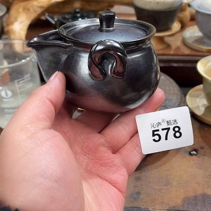 沁庐柴窑古法柴烧全手工茶具