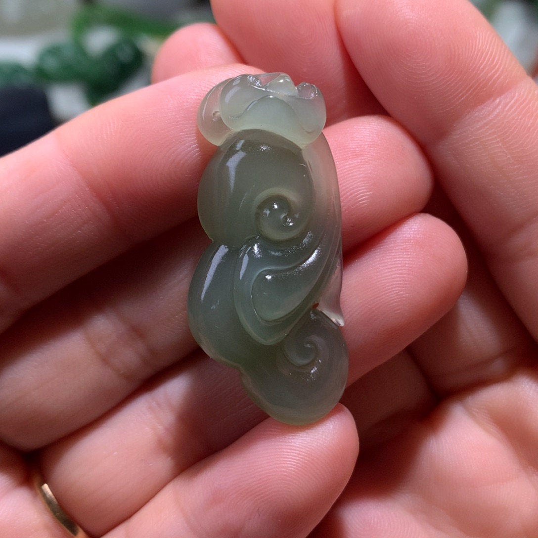 颈饰未镶嵌和田玉一**神