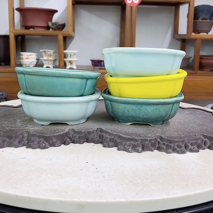 紫砂花盆瑕疵3.5-11。。。（5）